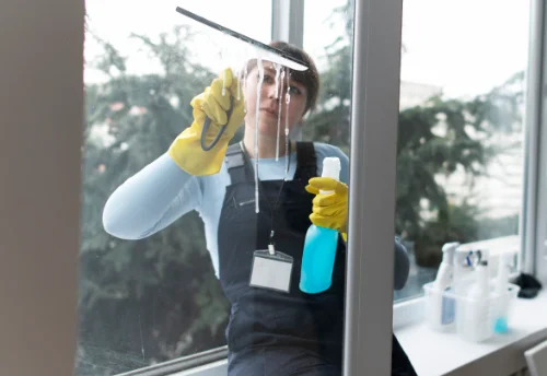 Nettoyage de vitres intérieures et extérieures à Jeumont